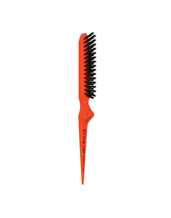 Olivia Garden Style-Up Neon Folding Teasing Brush - Orange