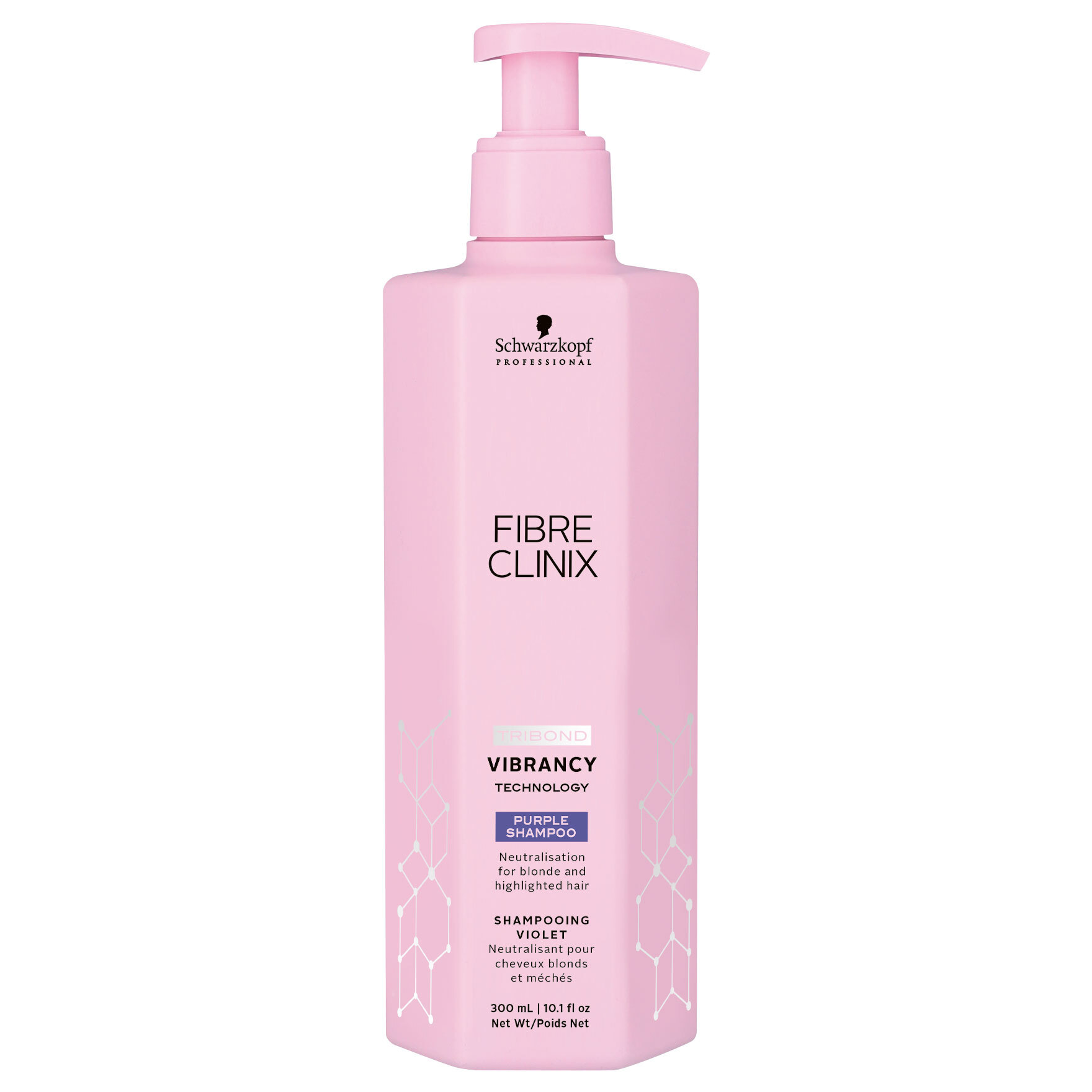 Schwarzkopf FIBRE CLINIX Vibrancy Purple Shampoo 10.1oz