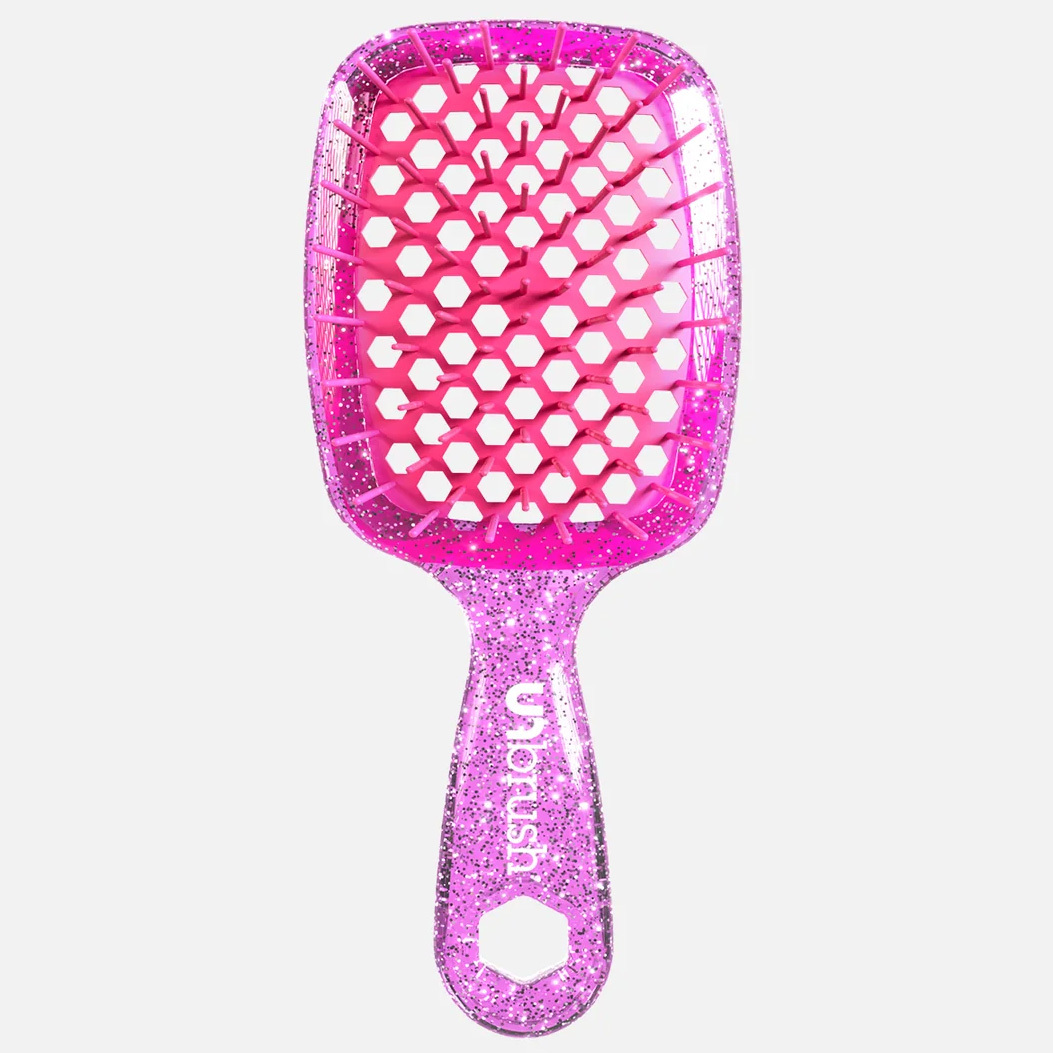 FHI HEAT UNBRUSH Mini Glitter Rose Quartz